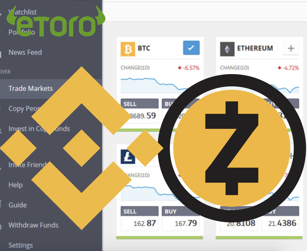 Etoro ajoute les cryptos BNB et le ZCASH sur sa plateforme de trading — Forex